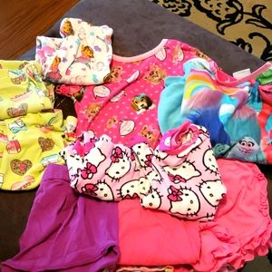 Girls 4t pajama lot